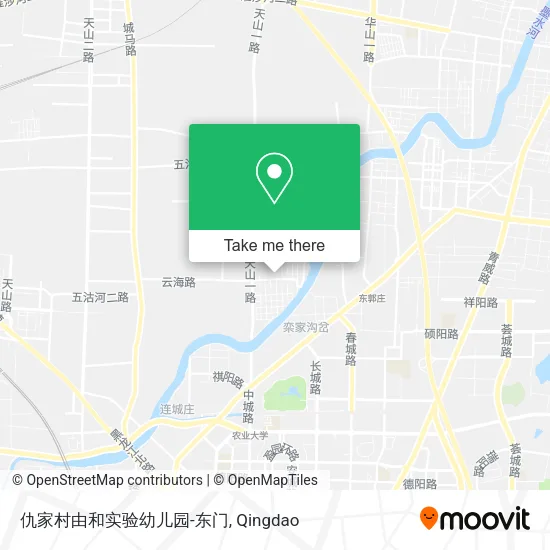 仇家村由和实验幼儿园-东门 map