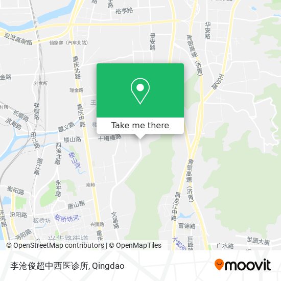 李沧俊超中西医诊所 map