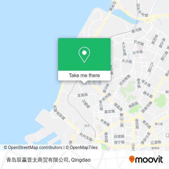 青岛双赢晋太商贸有限公司 map