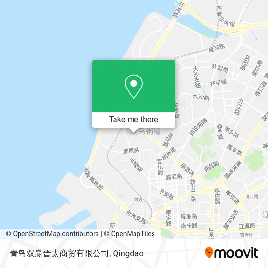 青岛双赢晋太商贸有限公司 map