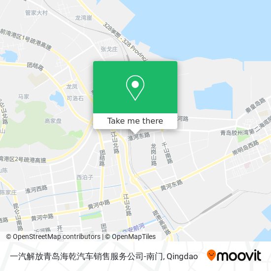 一汽解放青岛海乾汽车销售服务公司-南门 map