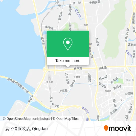 晨忆惜服装店 map