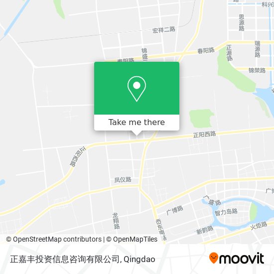 正嘉丰投资信息咨询有限公司 map