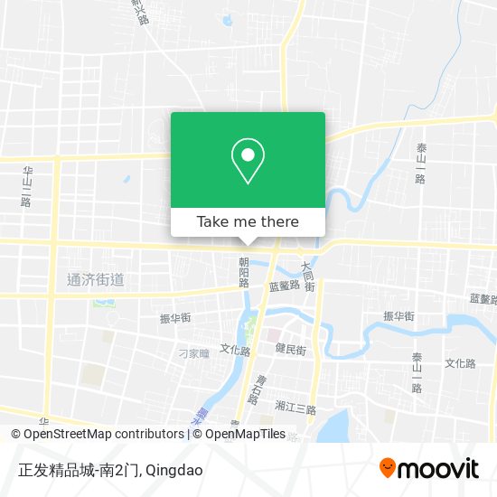 正发精品城-南2门 map