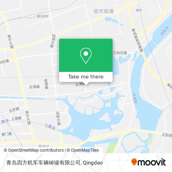 青岛四方机车车辆铸锻有限公司 map