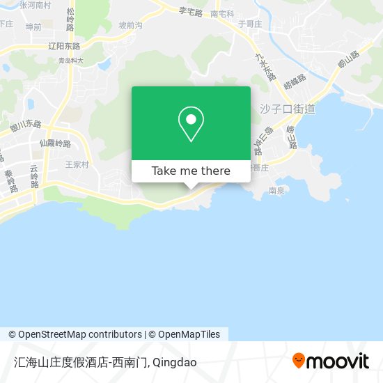 汇海山庄度假酒店-西南门 map