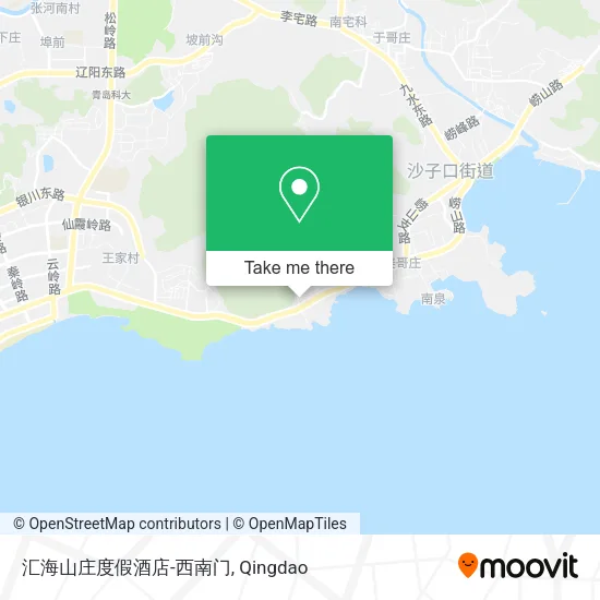 汇海山庄度假酒店-西南门 map