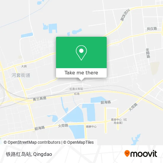 铁路红岛站 map