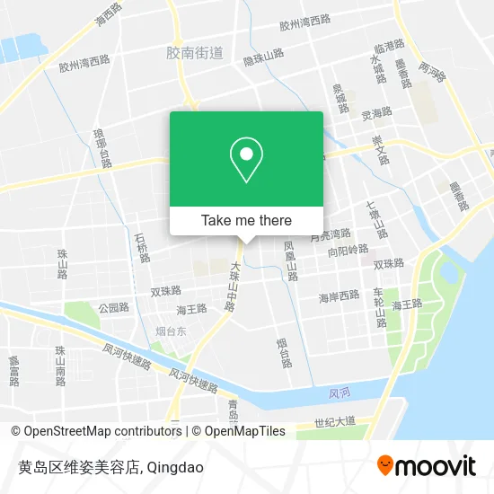 黄岛区维姿美容店 map