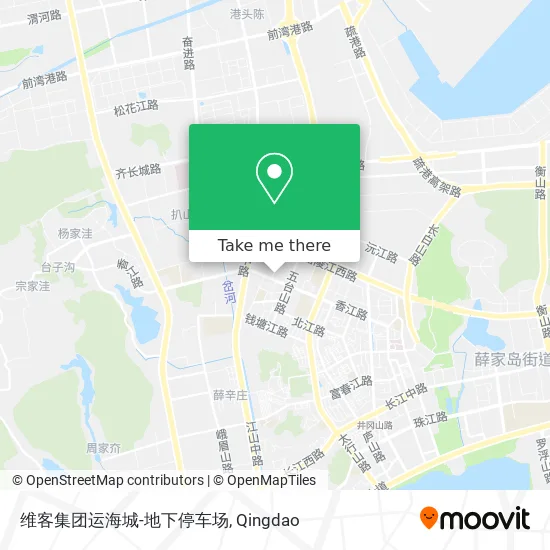 维客集团运海城-地下停车场 map