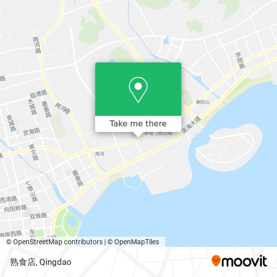 熟食店 map