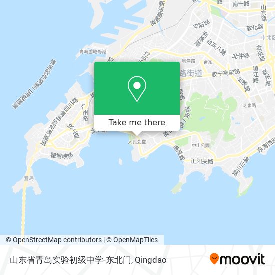 山东省青岛实验初级中学-东北门 map