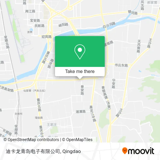 迪卡龙青岛电子有限公司 map