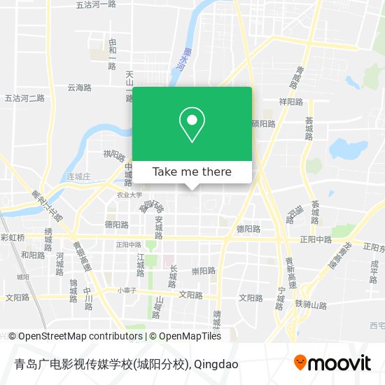 青岛广电影视传媒学校(城阳分校) map