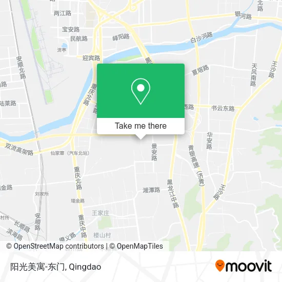 阳光美寓-东门 map