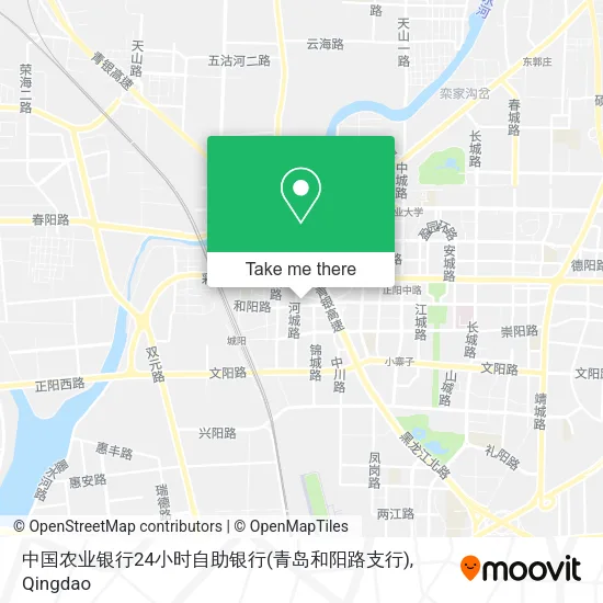 中国农业银行24小时自助银行(青岛和阳路支行) map