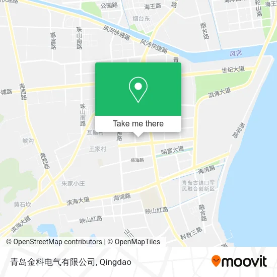 青岛金科电气有限公司 map