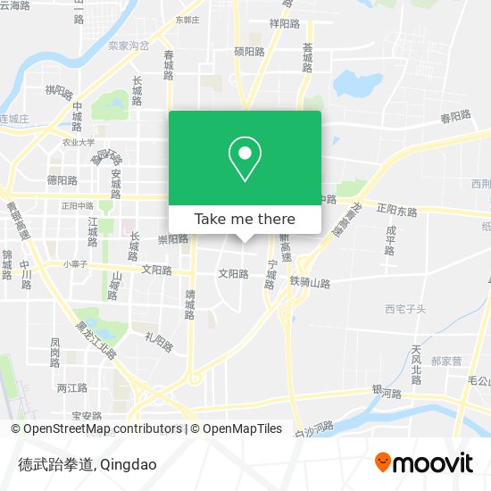 德武跆拳道 map