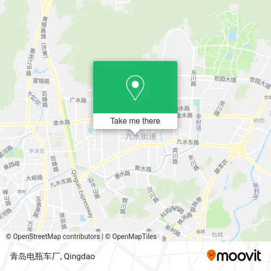 青岛电瓶车厂 map