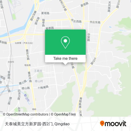 天泰城美立方新罗园-西2门 map