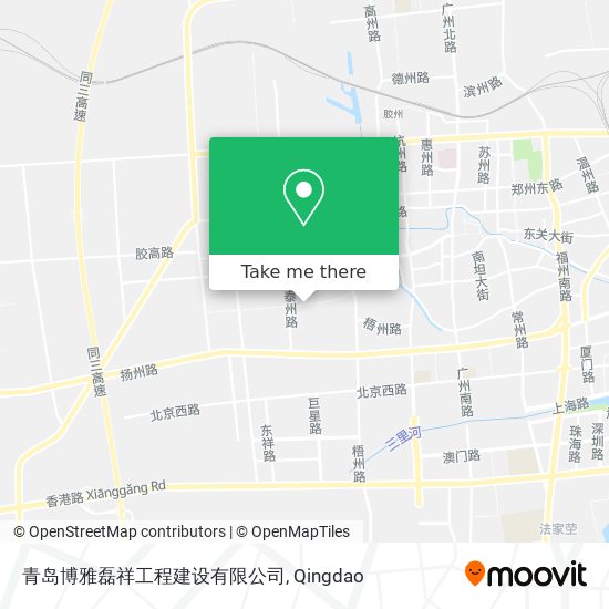 青岛博雅磊祥工程建设有限公司 map