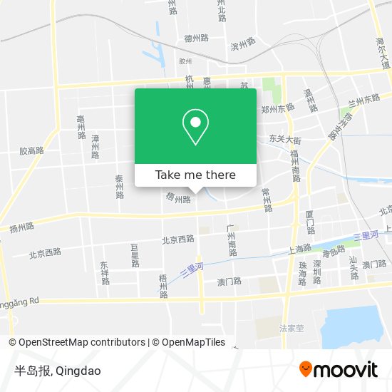 半岛报 map