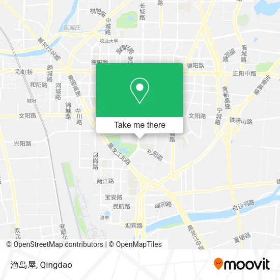 渔岛屋 map