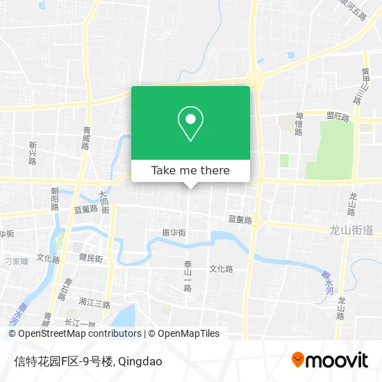 信特花园F区-9号楼 map