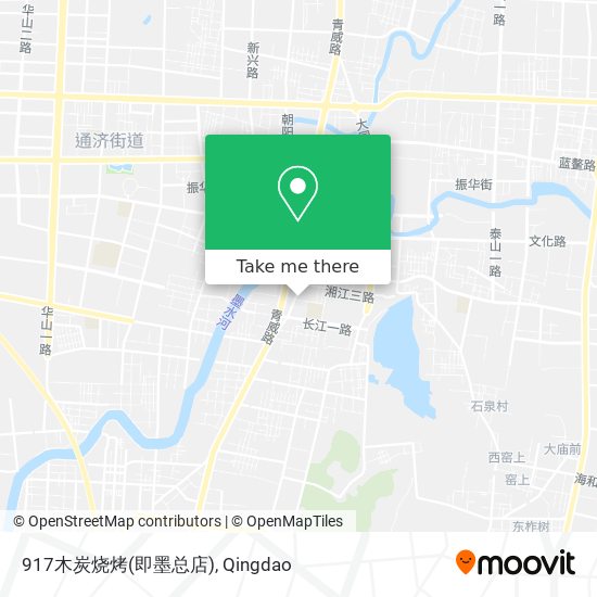 917木炭烧烤(即墨总店) map