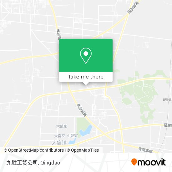 九胜工贸公司 map