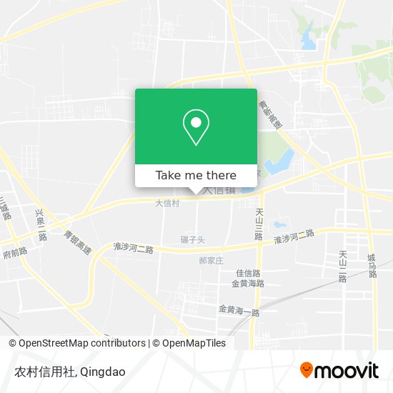 农村信用社 map