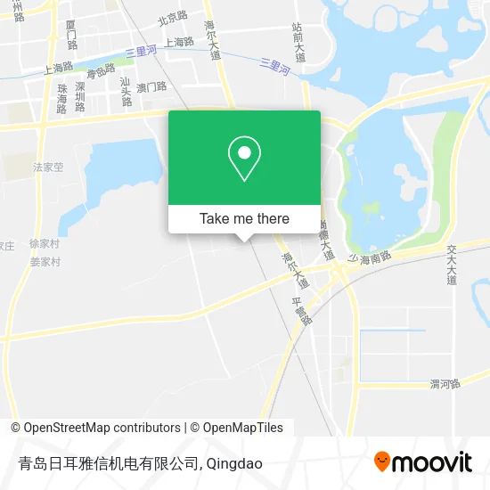 青岛日耳雅信机电有限公司 map