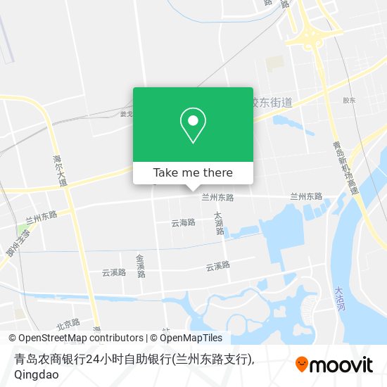 青岛农商银行24小时自助银行(兰州东路支行) map