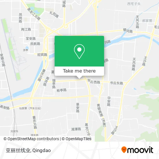 亚丽丝线业 map
