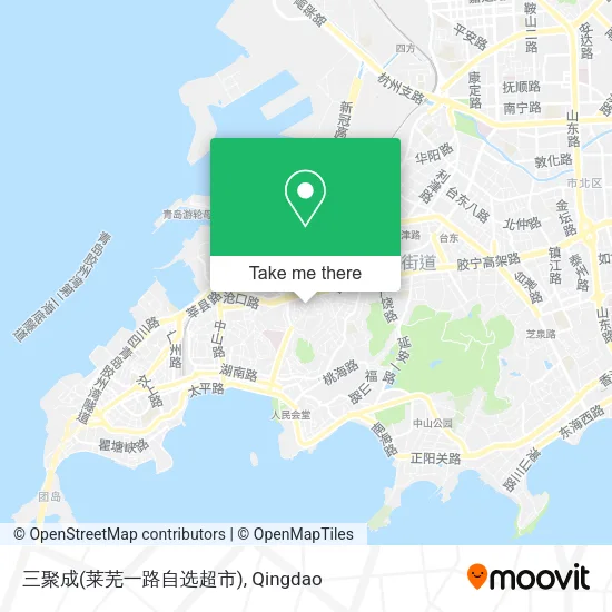 三聚成(莱芜一路自选超市) map
