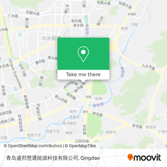 青岛盛邦慧通能源科技有限公司 map