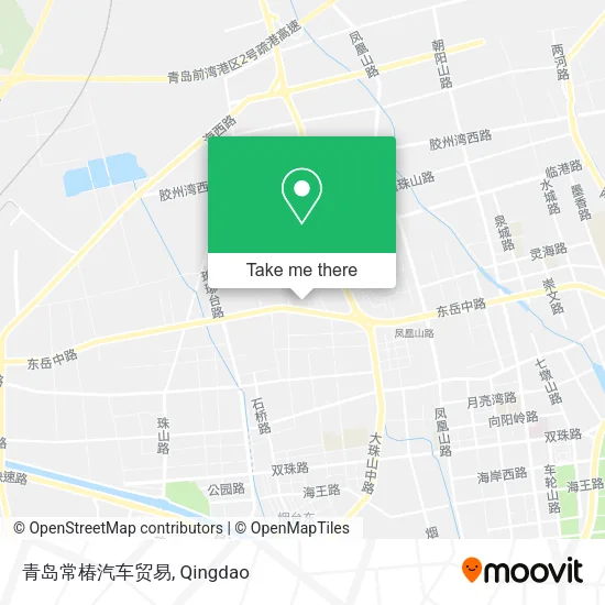 青岛常椿汽车贸易 map