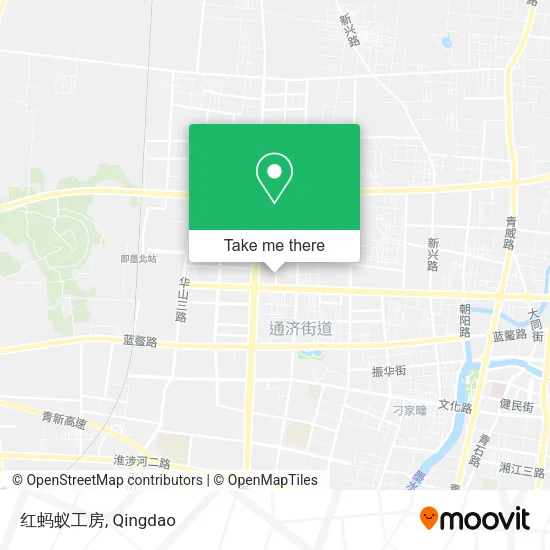 红蚂蚁工房 map