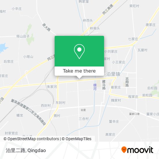 泊里二路 map