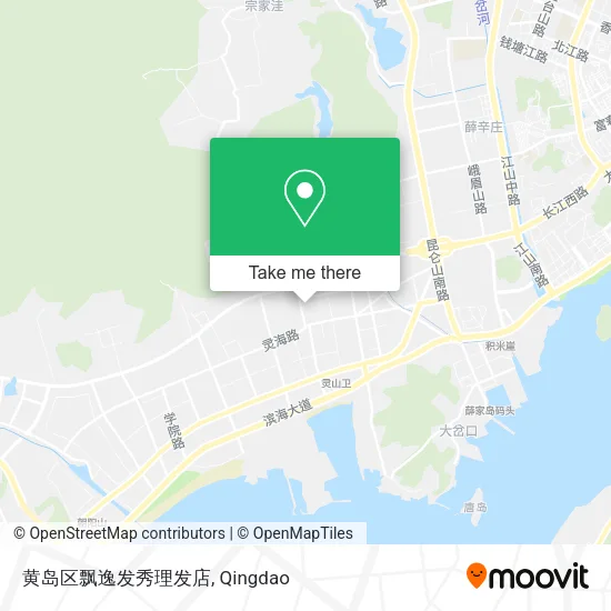 黄岛区飘逸发秀理发店 map