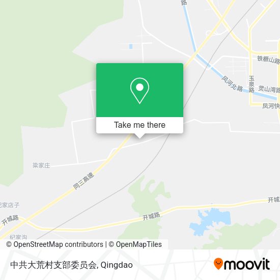 中共大荒村支部委员会 map