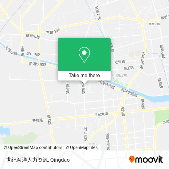 世纪海洋人力资源 map