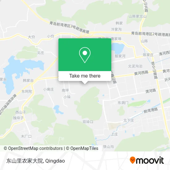 东山里农家大院 map