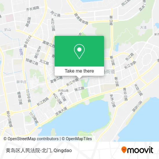 黄岛区人民法院-北门 map