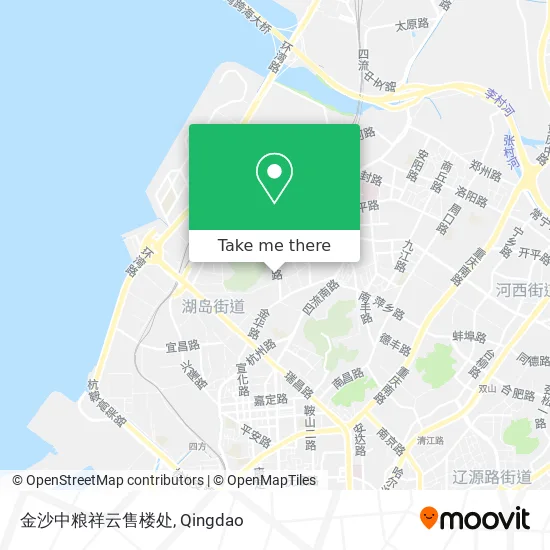 金沙中粮祥云售楼处 map
