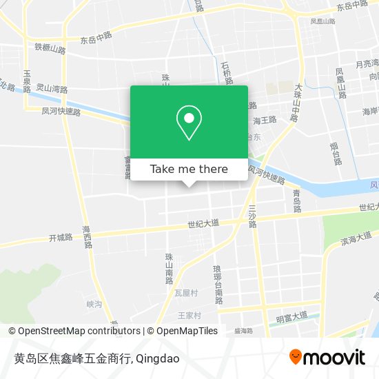 黄岛区焦鑫峰五金商行 map