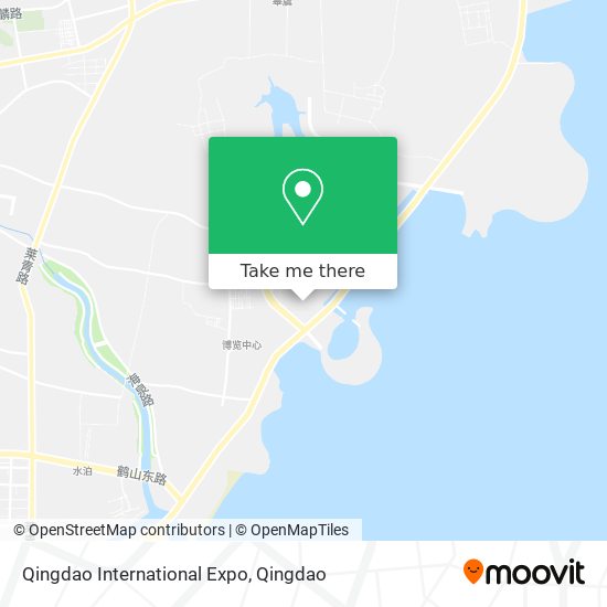 Qingdao International Expo map