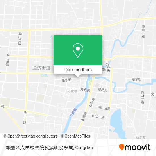 即墨区人民检察院反渎职侵权局 map