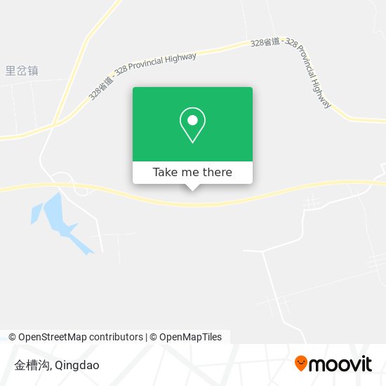 金槽沟 map