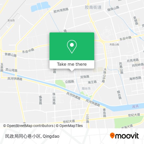 民政局同心巷小区 map
